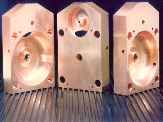 CCL cavities for electrons